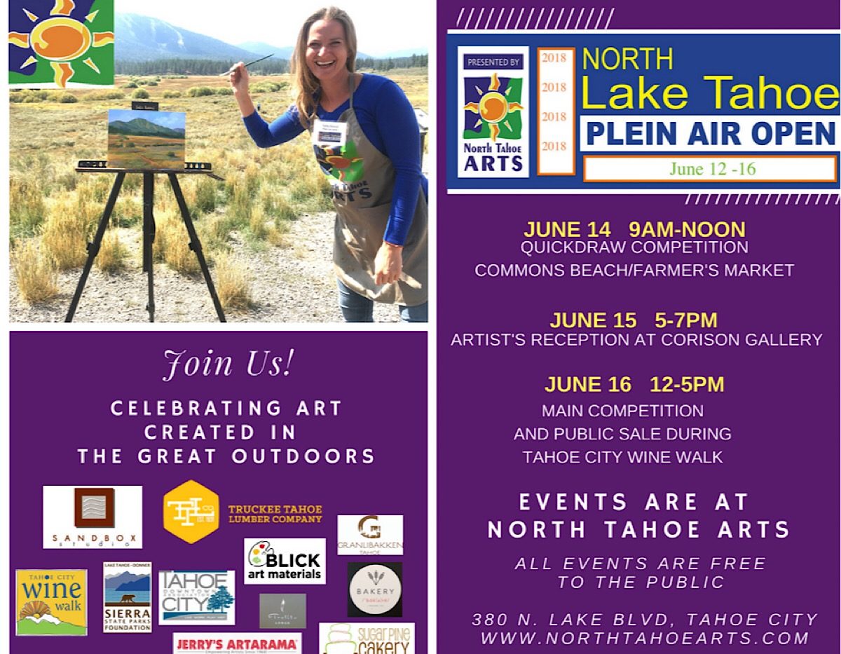 Lake Tahoe Plein Air Open Flyer