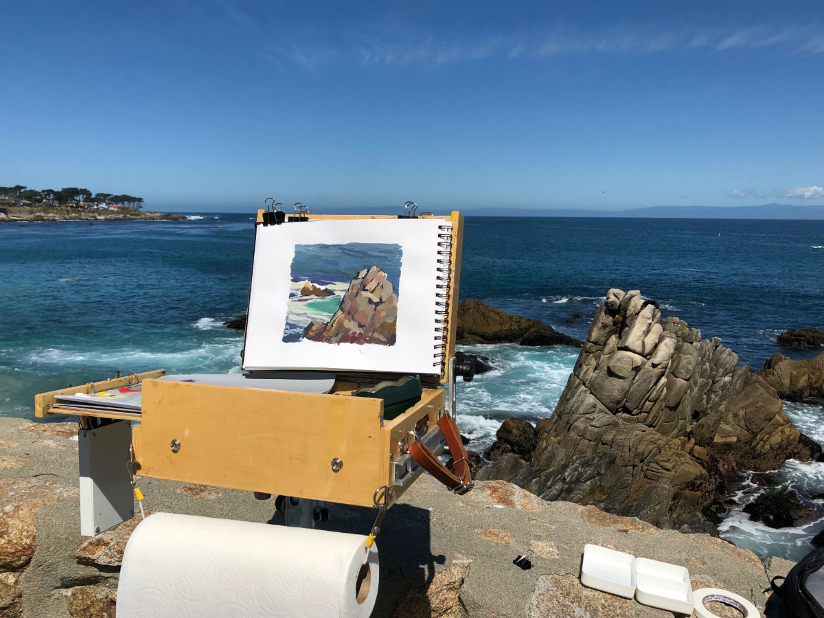 Painting Pacific Grove